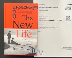 The New Life Tom Crewe Signed Lined & Dated UK 1/1 HB + Ev Ticket + Sign Photo