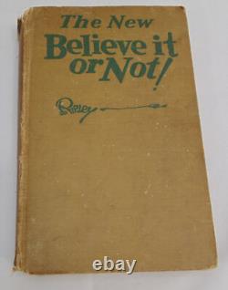 The New Ripley's Book Signed 2nd Series Simon & Schuster 1931 Autographed Book