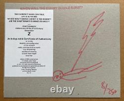 The Not Banksy Book, NFC Edition with SIGNED screen print laid inside, 8/250