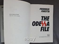 The Odessa File 1st 1st Edition Signed Inscribed Hb Book Dj Frederick Forsyth
