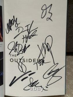 The Outsiders Broadway Edition Book Signed By Various Cast Members