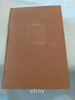 The Patriot Pearl S. Buck 1939 USA Rare First Edition BOOK. SIGNED Holy Grail