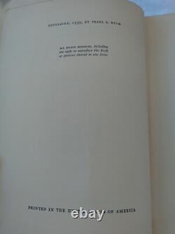 The Patriot Pearl S. Buck 1939 USA Rare First Edition BOOK. SIGNED Holy Grail