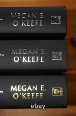 The Protectorate Trilogy by MEGAN O'KEEFE SIGNED & NUMBERED LE UK Hardback Set