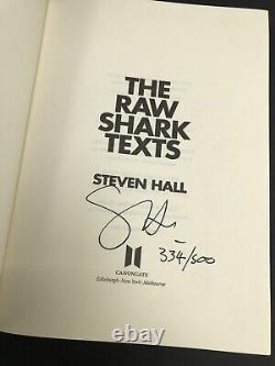 The Raw Shark Texts Steven Hall (Signed Ltd Ed #334/500 slipcased 1st)