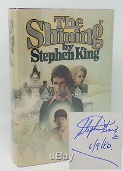 The Shining by Stephen King SIGNED Book Club Edition NEAR FINE