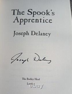 The Spook's Apprentice Joseph Delaney (Hardcover, 2004) signed first edition