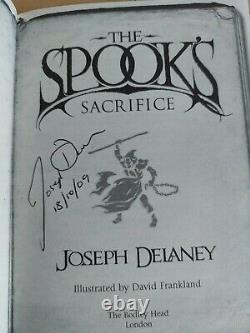 The Spooks Sacrifice Rare Collector's Edition Signed And Dated Joseph Delaney