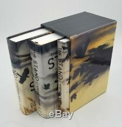 The Stand 3 Book Box Set Stephen King Limited Edition Signed by Don Maitz