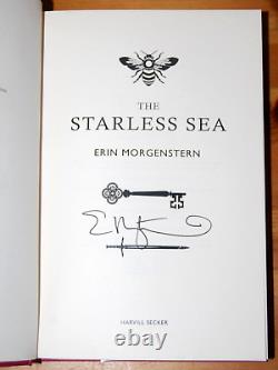 The Starless Sea by Erin Morgenstern SIGNED WATERSTONES EXCLUSIVE Edition UK HB