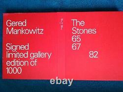 The Stones 65-67 & 82 Signed Limited Edition Book Gered Mankowitz. Excellent