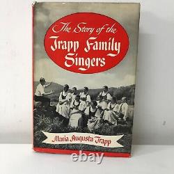 The Story of the Trapp Family Singers 1949 book Signed Maria Trapp T28