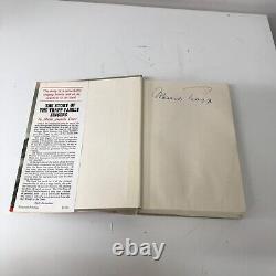 The Story of the Trapp Family Singers 1949 book Signed Maria Trapp T28