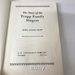 The Story of the Trapp Family Singers 1949 book Signed Maria Trapp T28