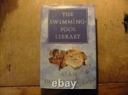 The Swimming Pool Library Alan Hollinghurst signed first UK edition first book