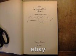 The Swimming Pool Library Alan Hollinghurst signed first UK edition first book