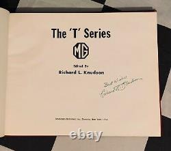 The T Series Mg Limited Edition Of 6 Signed Book Richard Knudson Ta Tb Tc Td Tf