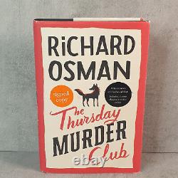 The Thursday Murder Club by Richard Osman Signed 1st Edition 1st Print