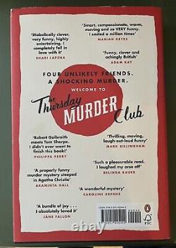 The Thursday Murder Club by Richard Osman? Signed 1st Edition/1st Print