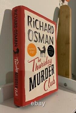 The Thursday Murder Club by Richard Osman? Signed/1st Edition? Hardback