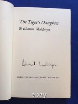 The Tiger's Daughter First Edition Signed By Bharati Mukherjee First Book