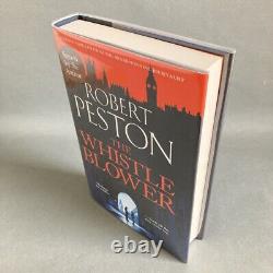 The Whistleblower By Robert Peston Signed Book Hardcover UK 1st Edition