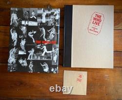 The Who Live signed limited edition book Ross Halfin Pete Townshend Genesis Pub