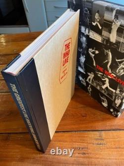 The Who Live signed limited edition book Ross Halfin Pete Townshend Genesis Pub