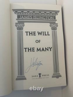 The Will of the Many James Islington Deluxe Broken Binding Signed & Numbered