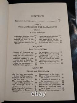 The Wonderful Sacraments by Francis Doyle, 1st Ed 1924, Signed Presentation Copy