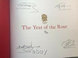 The Year of the Rose 2003 LIMITED EDITION signed England Rugby Union book
