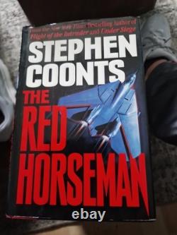 The red horseman a hardback first edition signed book by stephen coonts