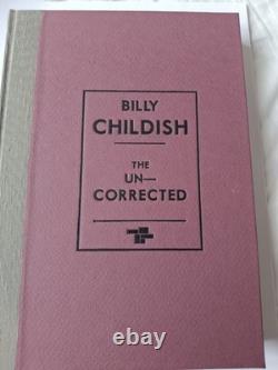 The uncorrected Billy Childish signed book