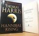 Thomas Harris Autograph signed Hannibal Rising UK First Edition 2006