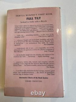 Tibetan Foothold Signed And Inscribed 1st Edition. By Dervla Murphy