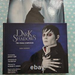 Tim Burton limited edition Signed Book Dark Shadows The Visual Companion