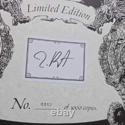 Tim Burton limited edition Signed Book Dark Shadows The Visual Companion