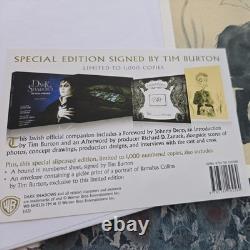 Tim Burton limited edition Signed Book Dark Shadows The Visual Companion