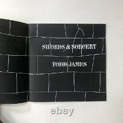 Todd James REAS Swords & Sorcery Rare Signed Book Edition Of 50 2013