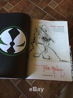 Todd McFarlane SPAWN Vault Edition Signed HC Comic Art Book