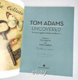 Tom Adams Uncovered Signed First Edition Hardback Agatha Christie