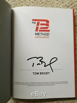 Tom Brady Signed Autographed Book The Tb12 Method Deluxe Edition Hardcover Goat