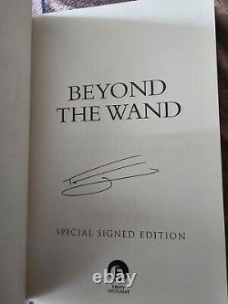 Tom Felton SIGNED Book'BEYOND THE WAND