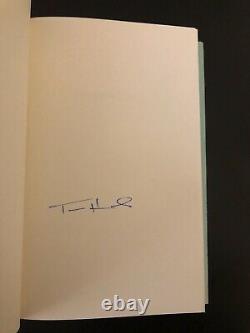 Tom Hanks SIGNED 1st Edition Hardback Book Uncommon Type Forrest Gump Cast Away