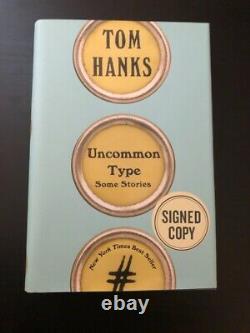 Tom Hanks SIGNED 1st Edition Hardback Book Uncommon Type Forrest Gump Cast Away