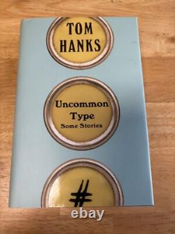 Tom Hanks Signed First Edition'Uncommon Type' Book JSA Certified Autograph
