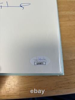Tom Hanks Signed First Edition'Uncommon Type' Book JSA Certified Autograph