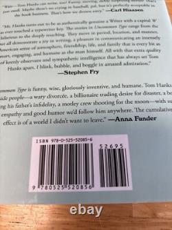 Tom Hanks Signed First Edition'Uncommon Type' Book JSA Certified Autograph