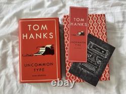 Tom Hanks Uncommon Type Signed Limited Edition Book In Slipcase