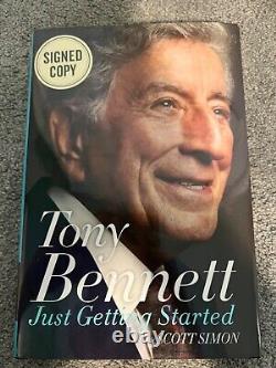 Tony Bennett signed JSA COA First Edition Book 1/1 1st psa bas